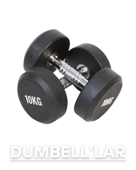 DUMBELL 2,5 - 5 - 7,5 - 10 - 12,5 - 15 - 17,5 - 20 - 22,5 - 25 - 27,5 - 30 - 32,5 - 35 - 37,5 - 40 - 42,5 - 45 - 47,5 - 50 - 55 - 60